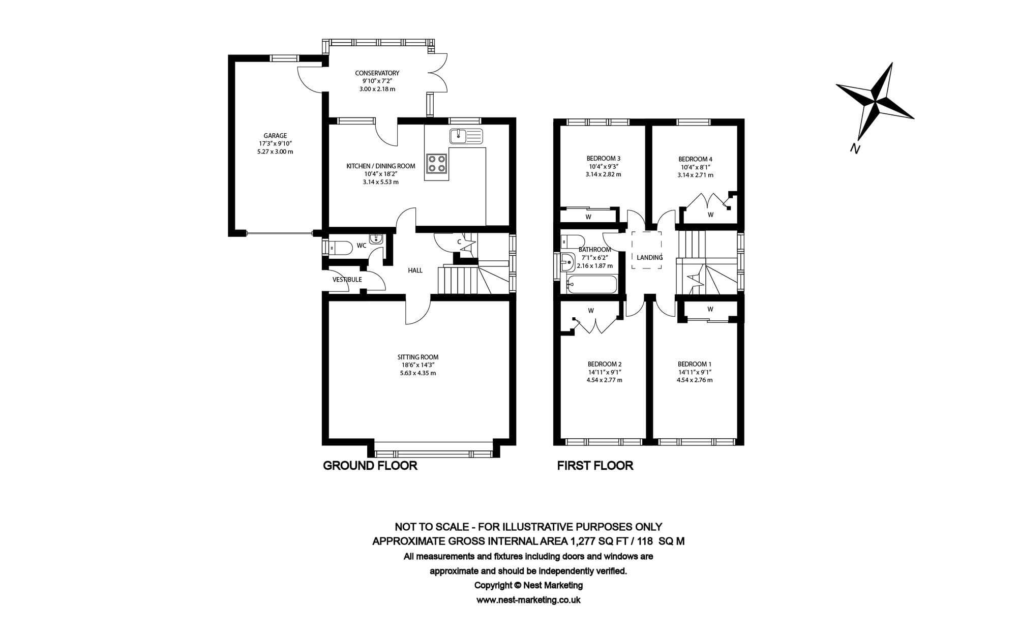 Floor plan, Cramond Gardens, Edinburgh EH4