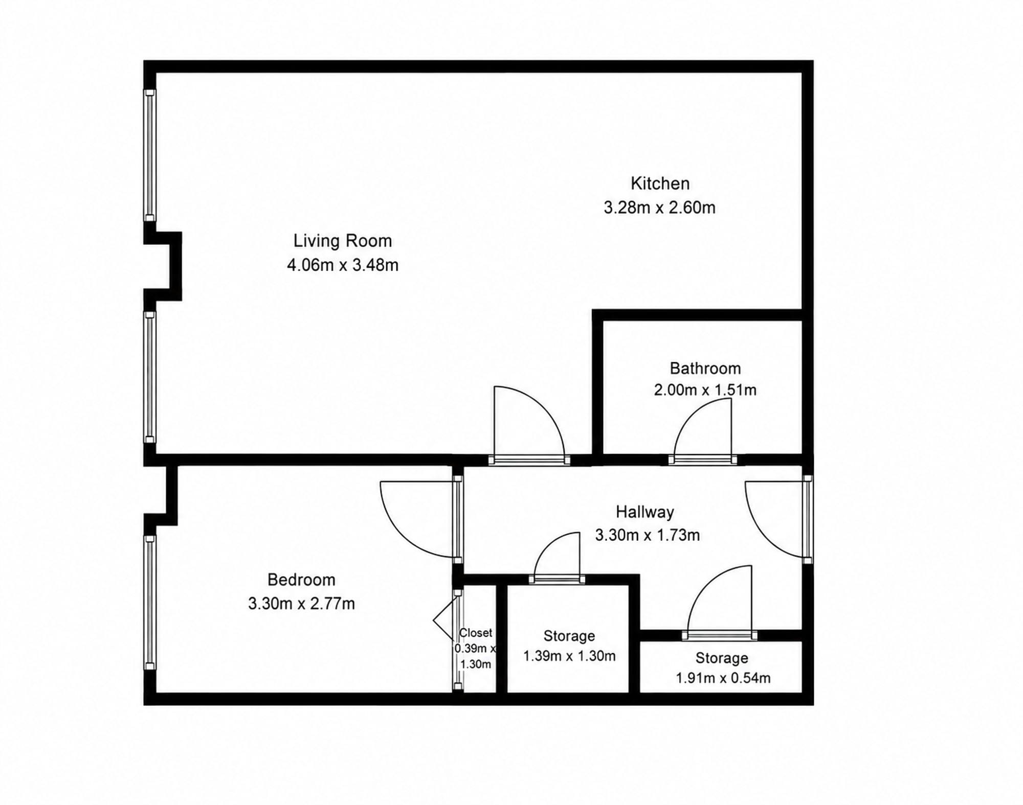 Floor plan, Arneil Place, Edinburgh EH5