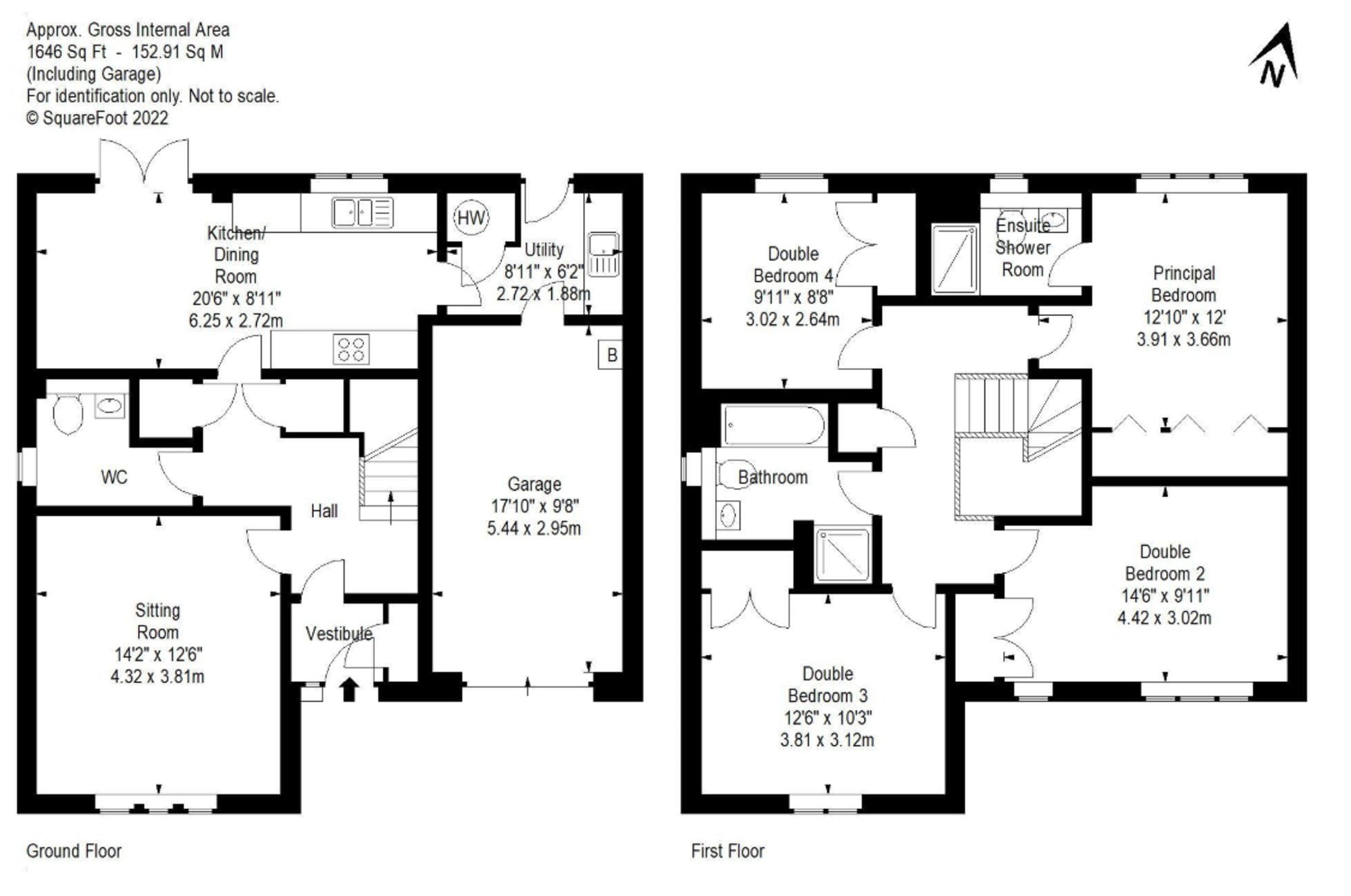 Floor plan, Talla Street, Edinburgh EH16