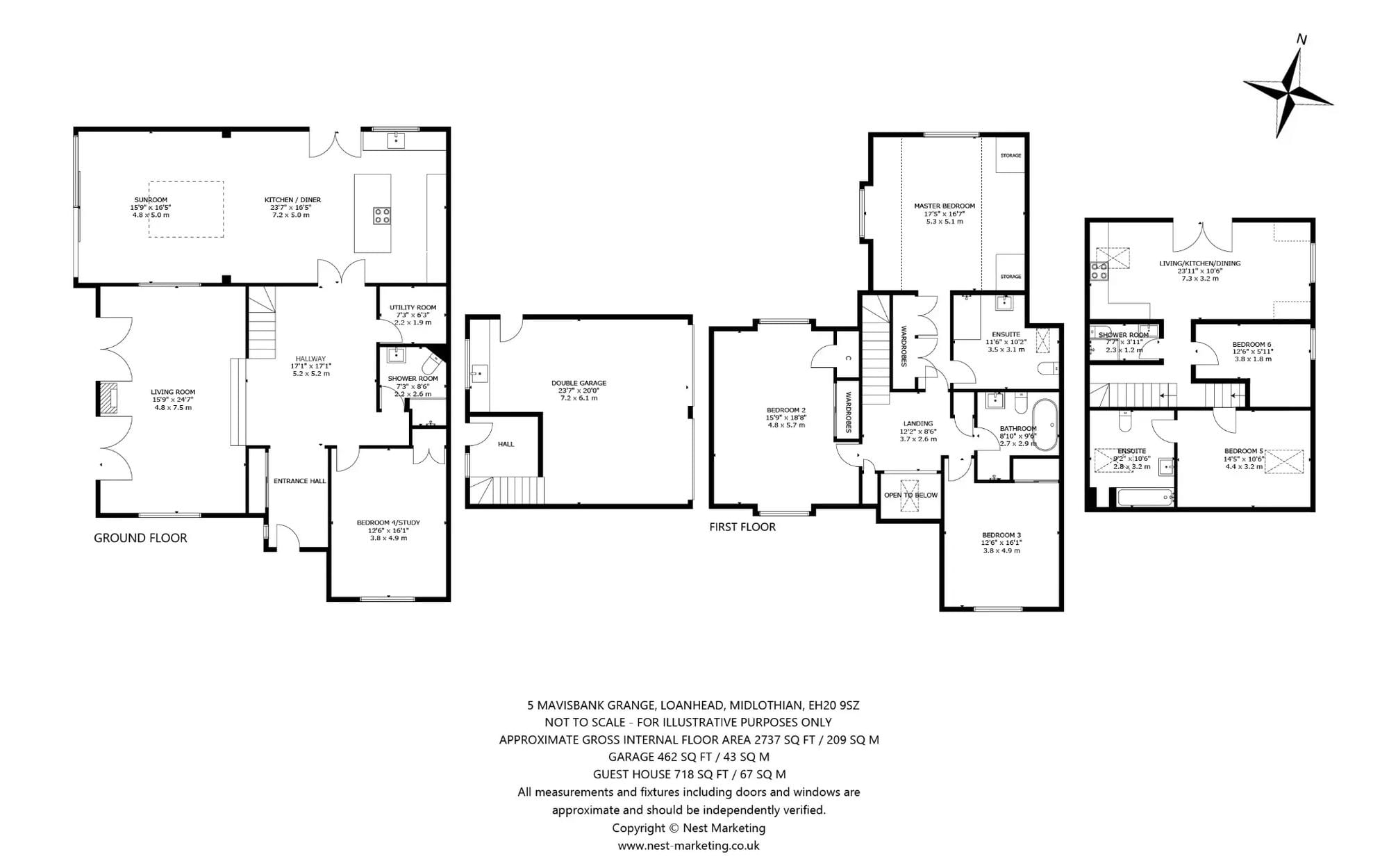 Floor plan, Mavisbank Grange, Loanhead EH20