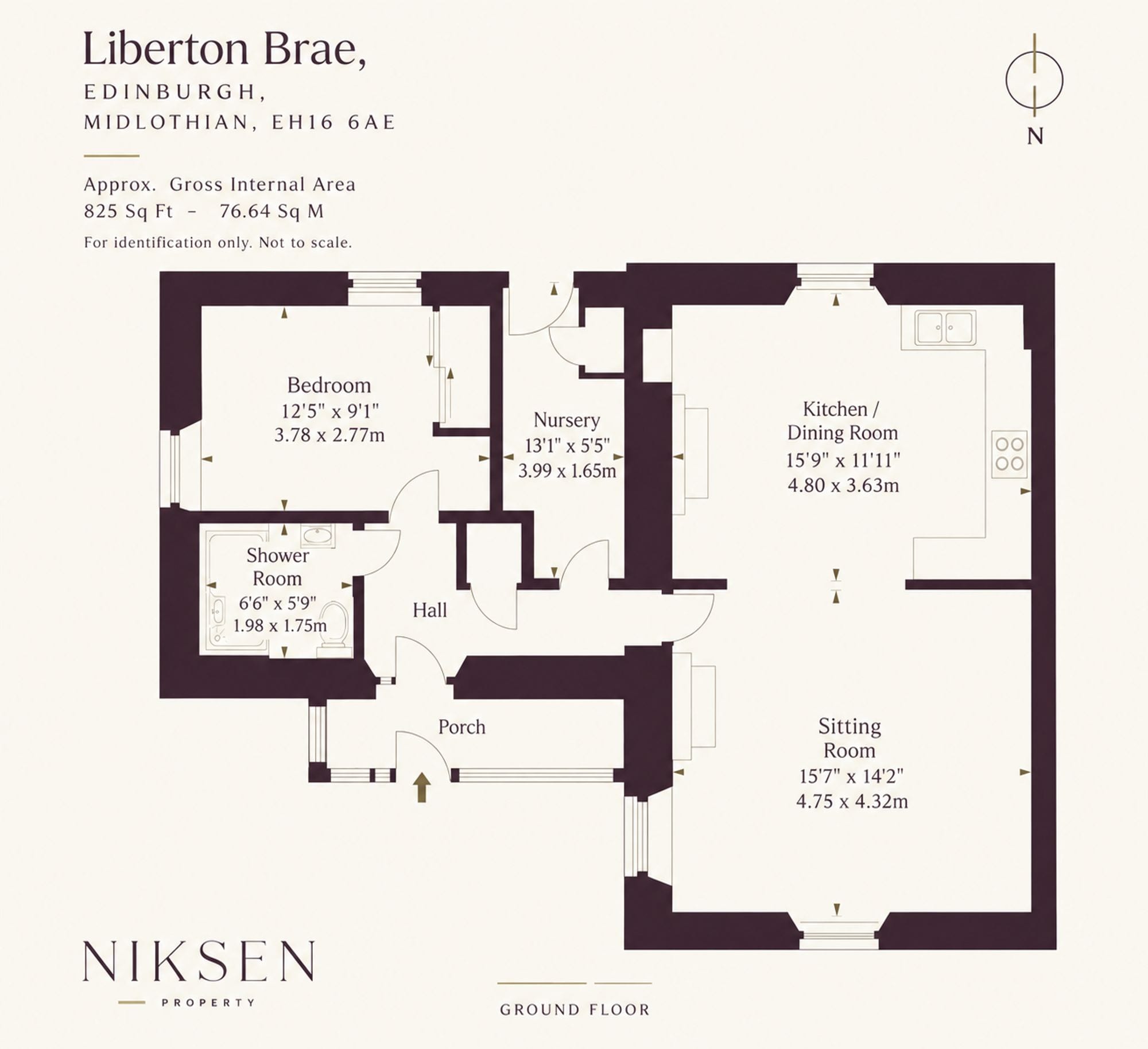 Floor plan, Liberton Brae, Edinburgh EH16