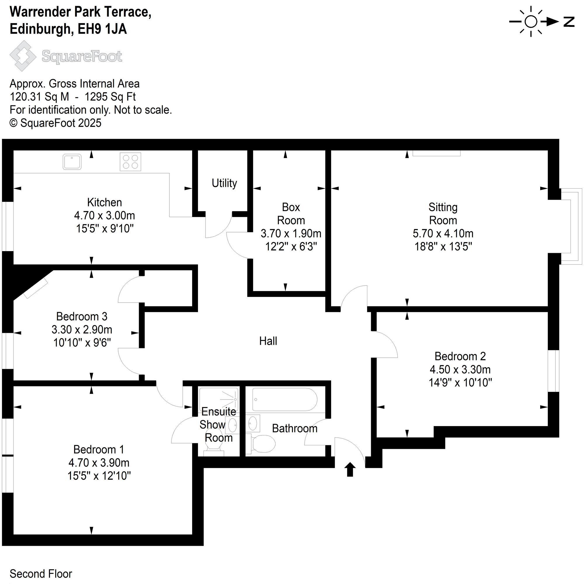 Floorplan: 6/4 Warrender Park Terrace, Edinburgh