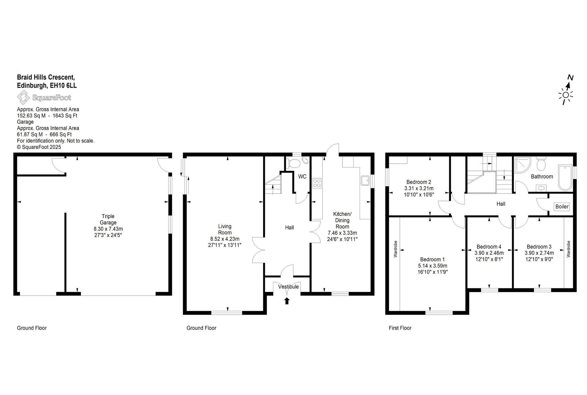 Floorplan: 2 Braid Hills Crescent, Edinburgh