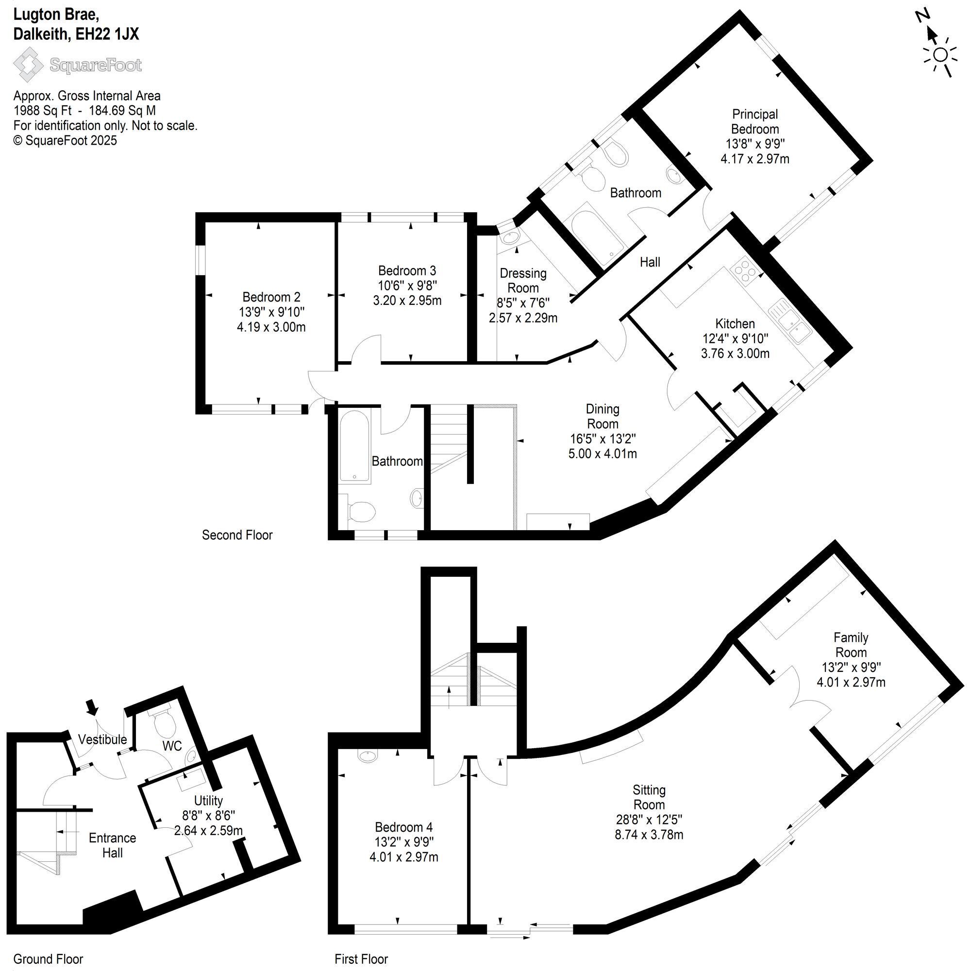 Floorplan: 11 Lugton Brae, Dalkeith