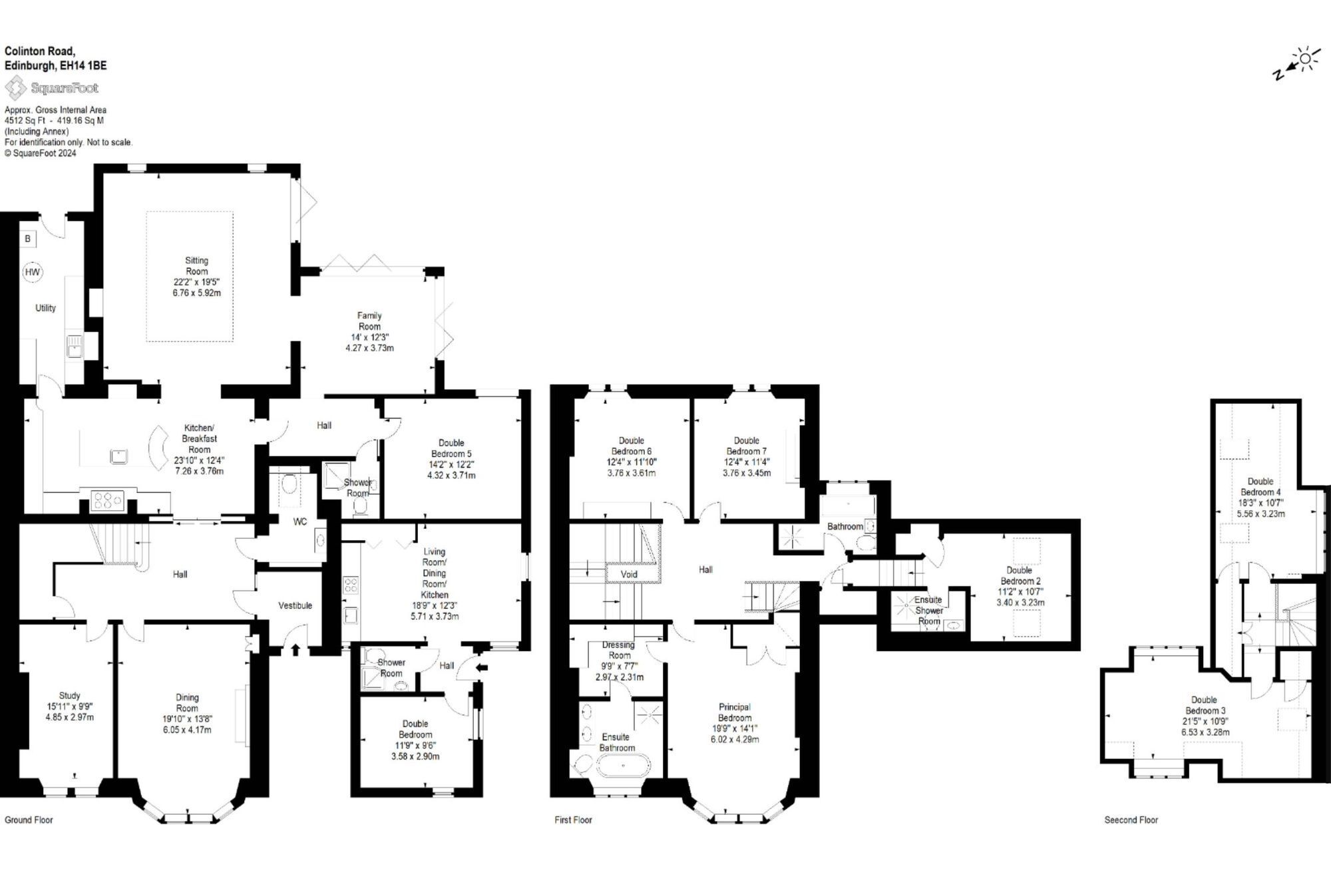 Floorplan: 161 Colinton Road, Edinburgh